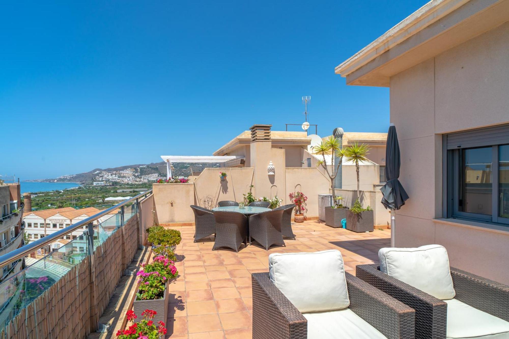 Penthouse Mirador 5B Casasol Apartman Nerja Kültér fotó