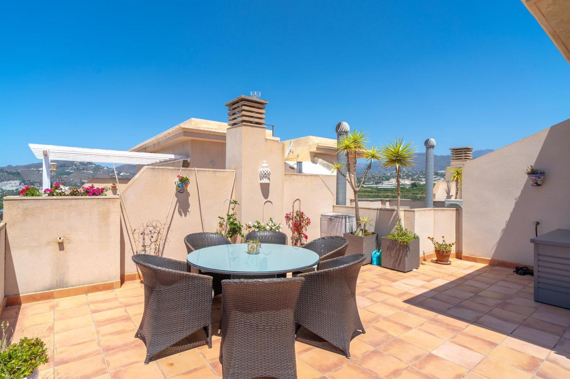 Penthouse Mirador 5B Casasol Apartman Nerja Kültér fotó